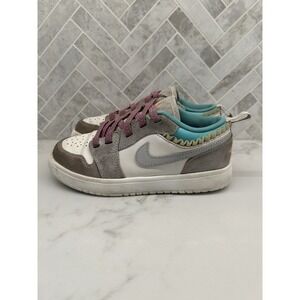 Air Jordan 1 Low‎ Alt SE PS Sail Violet Dust' FQ8093-100 Youth Kids Size 1Y 1 Y